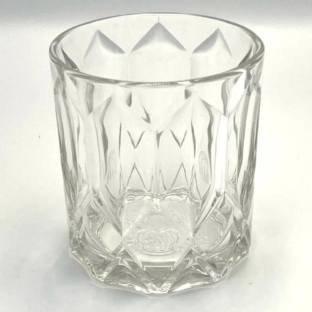 Crown Royal Whiskey High Ball Glass Cocktail Drink Clear Glass 8 oz Tumbler‎ Bar